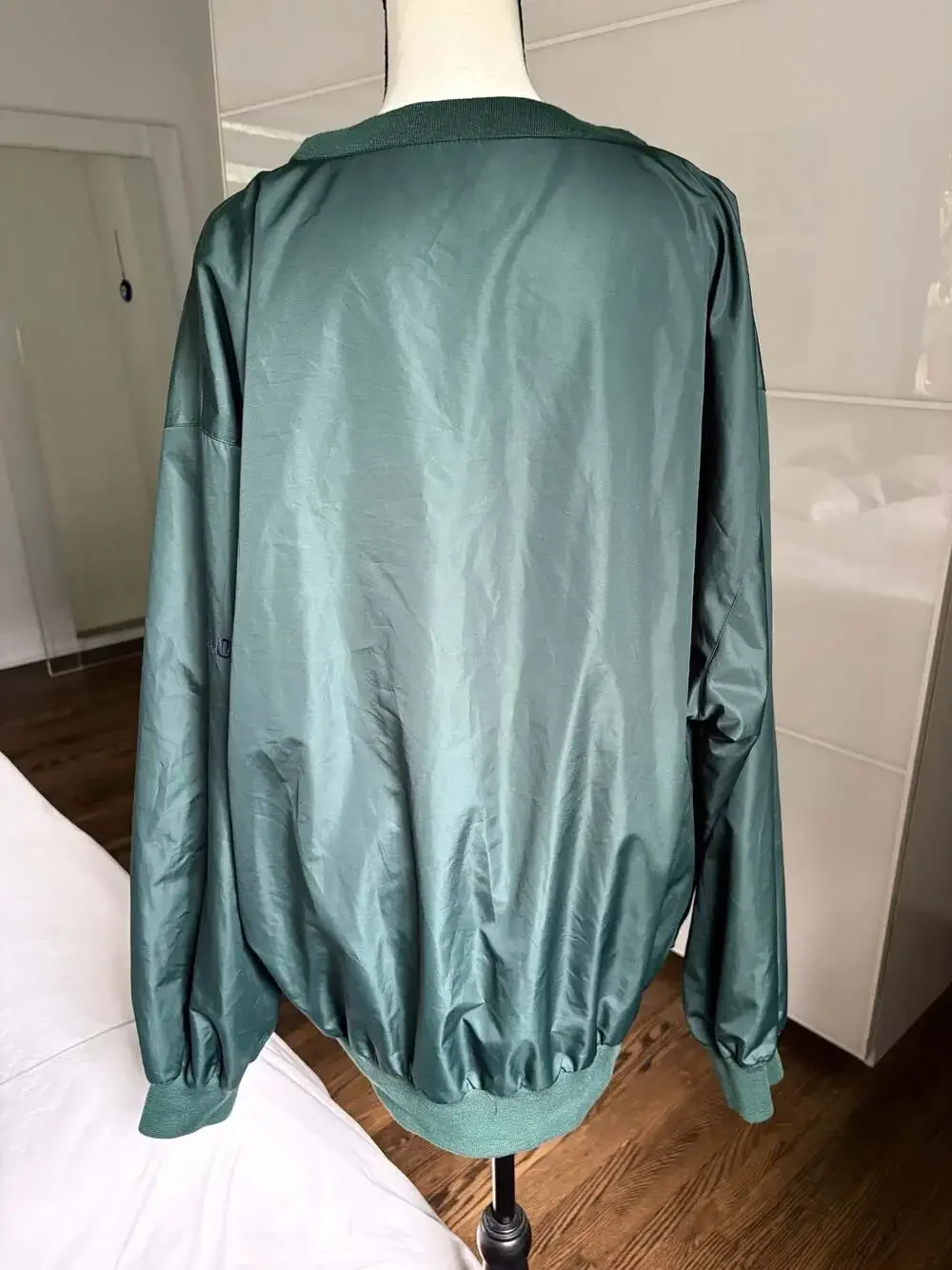 Vintage Polo Ralph Lauren Green Crewneck Pullover Windbreaker Jacket XXL